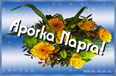 Aporka nvnap s nvnapi kpeslapok