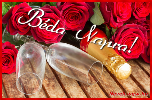 Boldog Bda napot! Nvnapi dvzllap Bda napra.