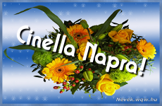 Ezzel a virgcsokorral kvnunk, sok boldog Cinella napot!