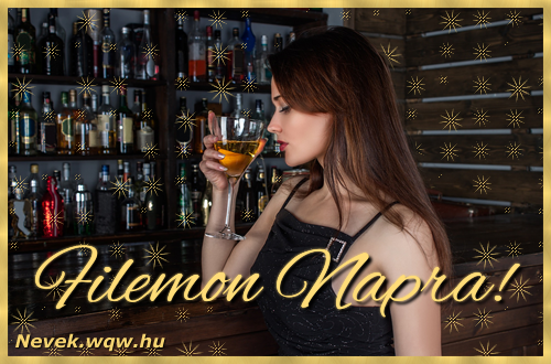 Nvre szl kpeslap Filemon nvnapra