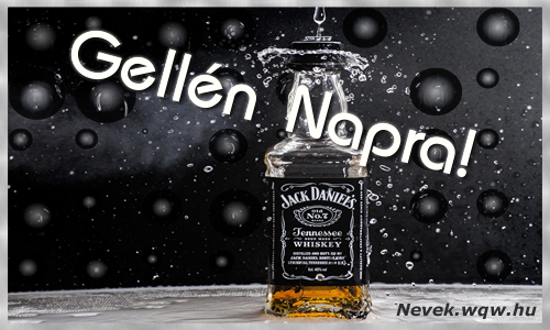 Boldog Gelln napot! Nvnapi dvzllap Gelln napra.