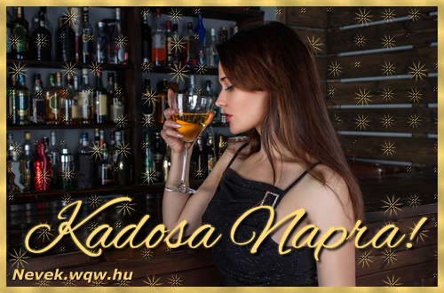Nvre szl kpeslap Kadosa nvnapra