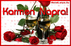 Kpeslap Karmen nvnapra. Sok-sok boldog nvnapot!