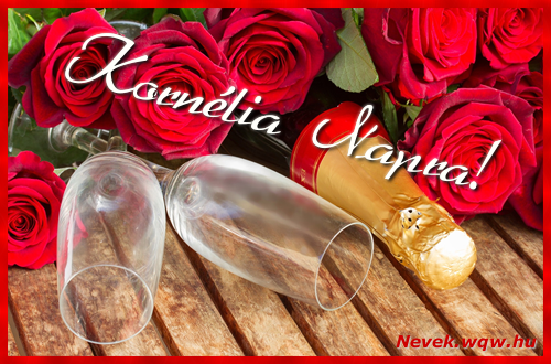Boldog Kornlia napot! Nvnapi dvzllap Kornlia napra.