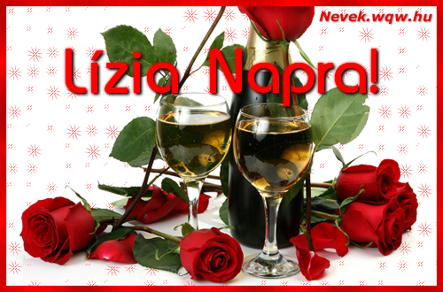 Kpeslap Lzia nvnapra. Sok-sok boldog nvnapot!