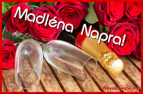 Boldog Madlna napot! Nvnapi dvzllap Madlna napra.