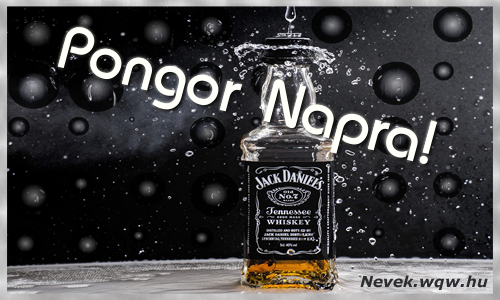 Boldog Pongor napot! Nvnapi dvzllap Pongor napra.