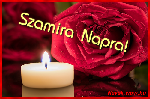 Szamira kpeslap