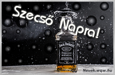 Boldog Szecs napot! Nvnapi dvzllap Szecs napra.