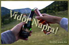 Kpeslap Vidor nvnapra. Vidor napra szeretettel. Sok boldog nvnapot!