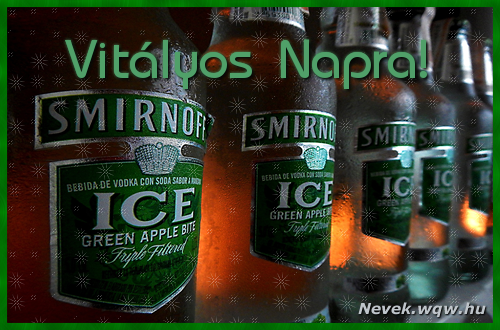 Kpeslap Vitlyos nvnapra. Sok-sok boldog nvnapot!
