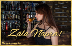 Csajos nvre szl kp Zala napra.