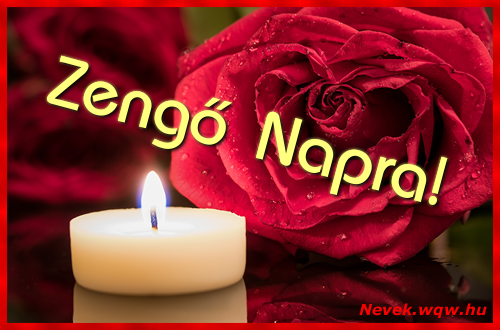 Kpeslap Zeng nvnapra. Zeng napra szeretettel. Sok boldog nvnapot!